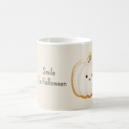 Pumpkin Cookie Smile Halloween Kaffeetasse