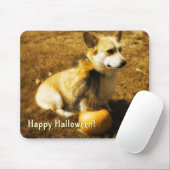 Pumpkin Corgi Mousepad (Mit Mouse)