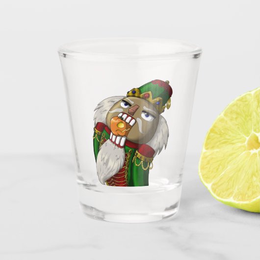 Pumpkin-Cracker Schnapsglas (Vorderseite)