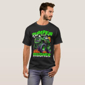 Pumpkin Crusher Monster Truck Ghosts Halloween For T-Shirt (Vorne ganz)