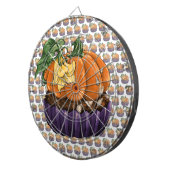 Pumpkin Cupcake Dartscheibe (Vorderseite rechts)