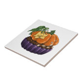 Pumpkin Cupcake Fliese (Seite)