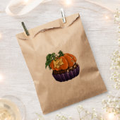 Pumpkin Cupcake Geschenktütchen (Ausgeschnitten)