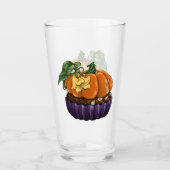 Pumpkin Cupcake Glas (Vorderseite)