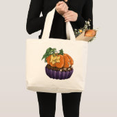 Pumpkin Cupcake Jumbo Stoffbeutel (Vorderseite (Produkt))