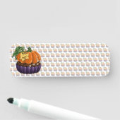 Pumpkin Cupcake Namensschild (Beispiel)