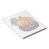 Pumpkin Cupcake Notizblock (angewinkelt)