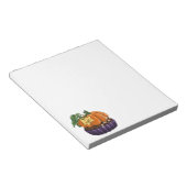 Pumpkin Cupcake Notizblock (angewinkelt)