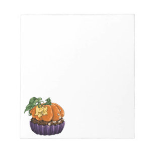 Pumpkin Cupcake Notizblock