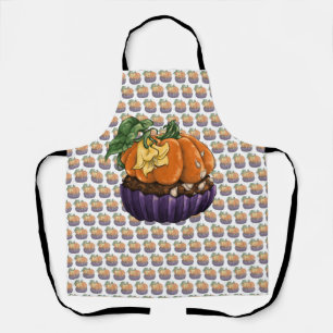 Pumpkin Cupcake Schürze
