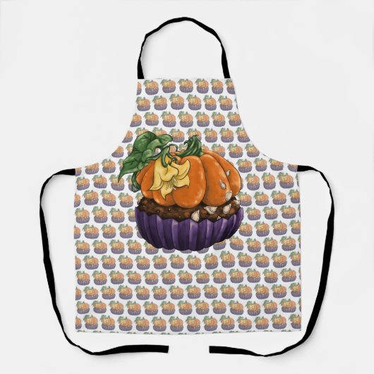 Pumpkin Cupcake Schürze (Vorderseite)