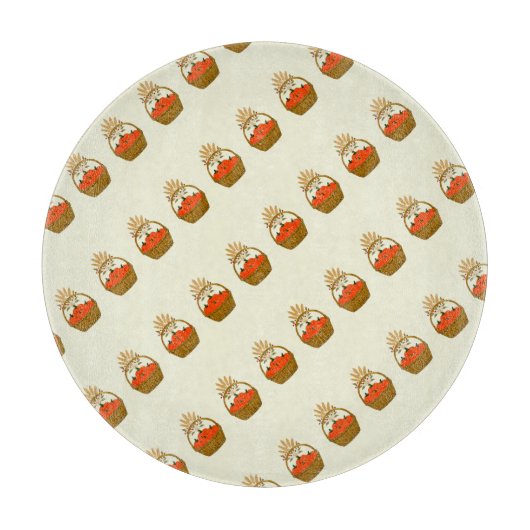 🎃 **Pumpkin Cutting Board Schneidebrett (Vorderseite)