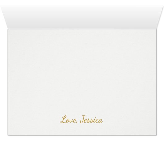 Pumpkin Danke Karte Blue Gold Boy Herbst Herbst (Innenansicht Horizontal (Unten))