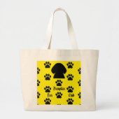 Pumpkin der Cavapoo-Tasche  Jumbo Stoffbeutel (Vorne)