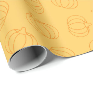 Pumpkin Design for Fall Celebrating Geschenkpapier