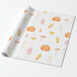 Pumpkin Design Geschenkpapier