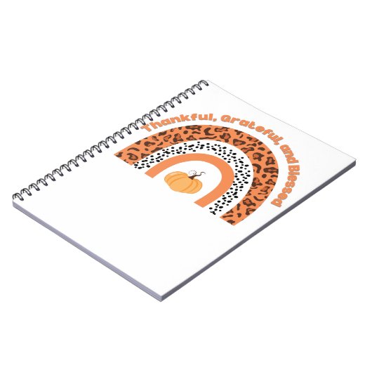 Pumpkin-Design Notizblock (Linke Seite)