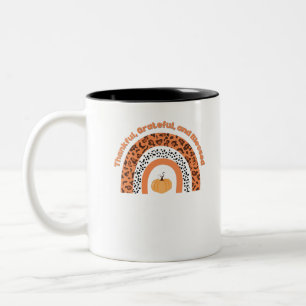Pumpkin-Design Zweifarbige Tasse