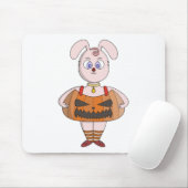 Pumpkin Dog Mousepad (Mit Mouse)