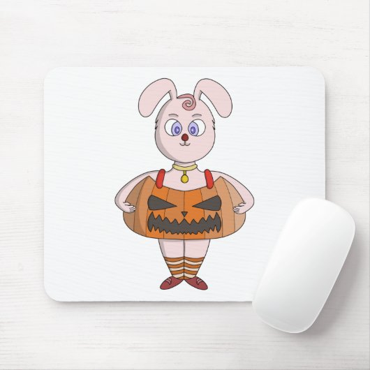 Pumpkin Dog Mousepad (Mit Mouse)