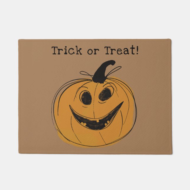 Pumpkin Door Mat Fußmatte (Vorderseite)