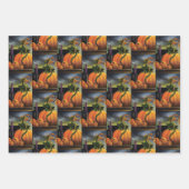 Pumpkin Dragon Cauldron Halloween Geschenkpapier Set (Vorderseite 3)