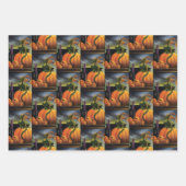 Pumpkin Dragon Cauldron Halloween Geschenkpapier Set (Vorderseite 2)