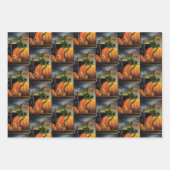 Pumpkin Dragon Cauldron Halloween Geschenkpapier Set (Vorderseite)