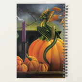 Pumpkin Dragon Cauldron Halloween Planer (Rückseite)