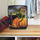 Pumpkin Dragon Cauldron Halloween Rucksack