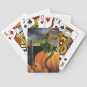 Pumpkin Dragon Cauldron Halloween Spielkarten (Rückseite)