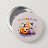 Pumpkin Dreams Button (Vorne & Hinten)