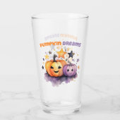 Pumpkin Dreams Glas (Rückseite)