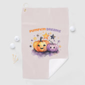 Pumpkin Dreams Golfhandtuch (Insitu)