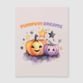 Pumpkin Dreams Magnetkarte (Vorderseite)