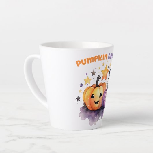 Pumpkin Dreams Milchtasse (Linke Ecke)
