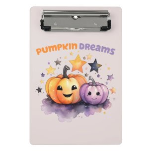 Pumpkin Dreams Mini Klemmbrett