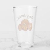 Pumpkin Drink Glass Glas (Rückseite)