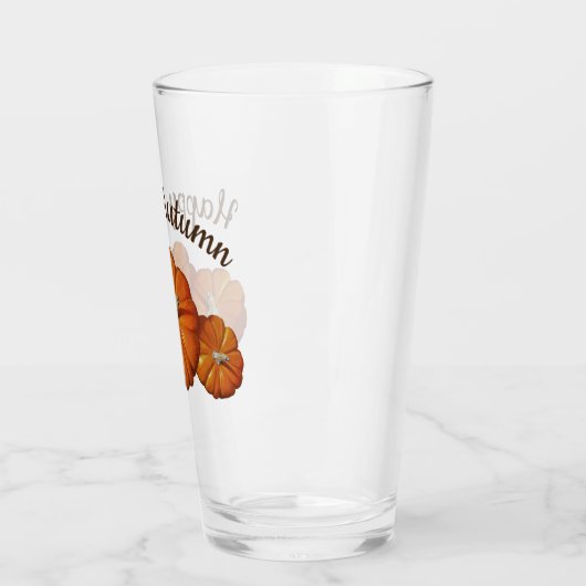 Pumpkin Drink Glass Glas (Links)