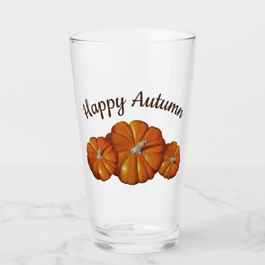 Pumpkin Drink Glass Glas (Vorderseite)