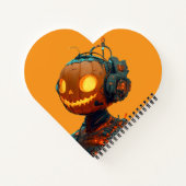 Pumpkin Droid Notizblock (Rückseite)
