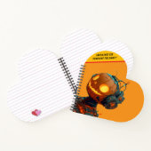 Pumpkin Droid Notizblock (Innenseite)