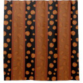 Pumpkin-Duschvorhang Duschvorhang (Vorderseite)