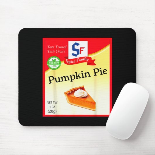 Pumpkin E Condiment Costume Holiday Sce Costumes Mousepad (Mit Mouse)