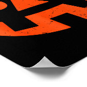 Pumpkin E Funny Math Thanksgiving Science Teacher Poster (Ecke)