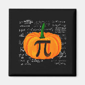 Pumpkin E Math Funny Halloween Thanksgiving Day Magnet (Vorne)