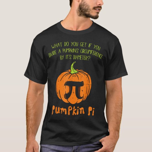 Pumpkin E Math Shirt Funny Halloween Thanksgiving (Vorderseite)