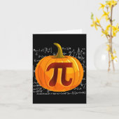 Pumpkin E Math Shirt Funny Halloween Thanksgiving Karte (Gelbe Blume)