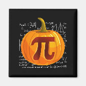 Pumpkin E Math Shirt Funny Halloween Thanksgiving  Magnet (Vorne)