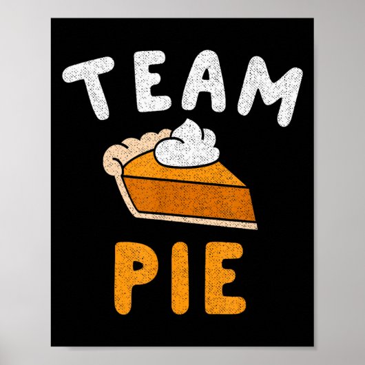 Pumpkin E Team E Day Thanksgiving Squad Group  Poster (Vorne)